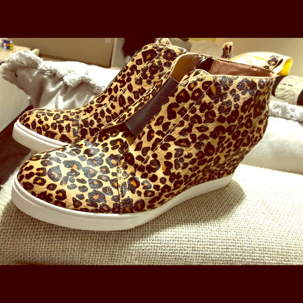 Linea Paolo Felicia Wedges - Cheetah